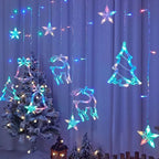 Cortina de Luzes LED Natalinas – Encanto e Magia em Sua Casa